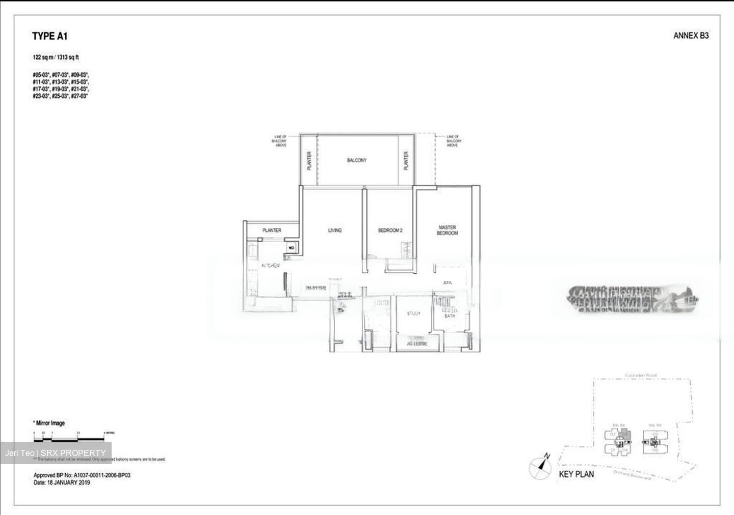 Boulevard 88 (D10), Apartment #515080811